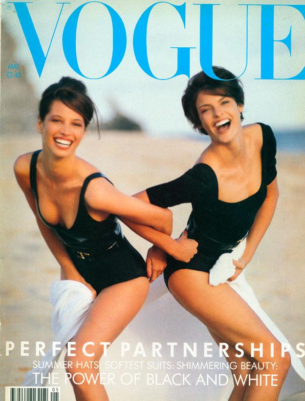 VOGUE'S Covers @Supermodels icons