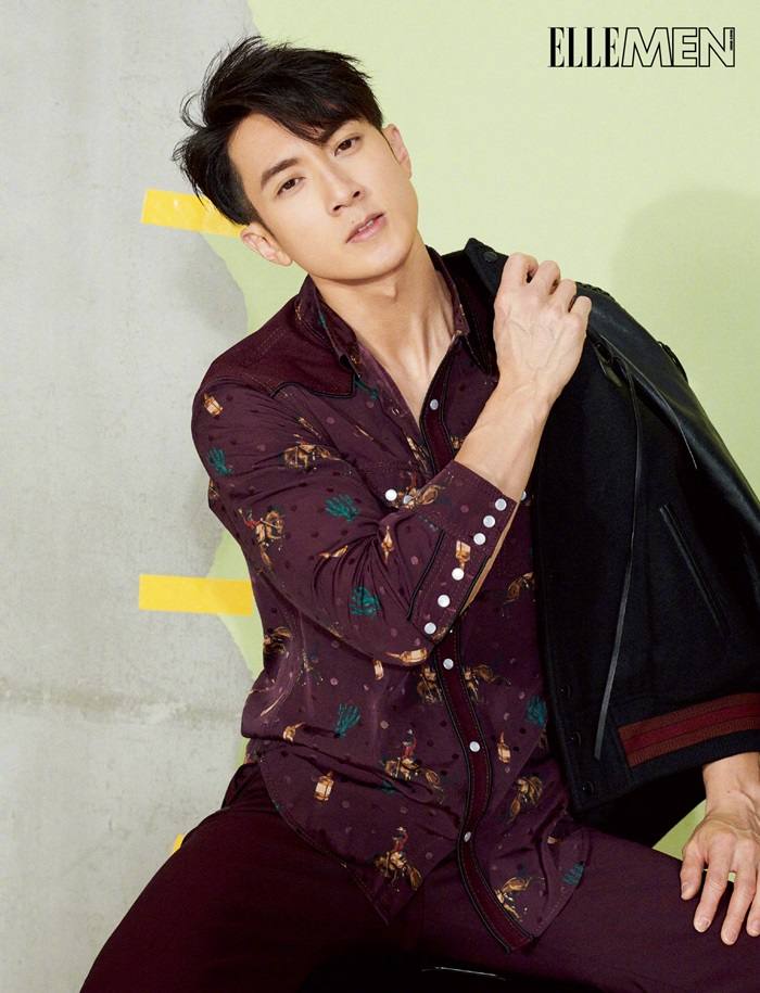 Wu Chun @ Elle Men HK October 2018