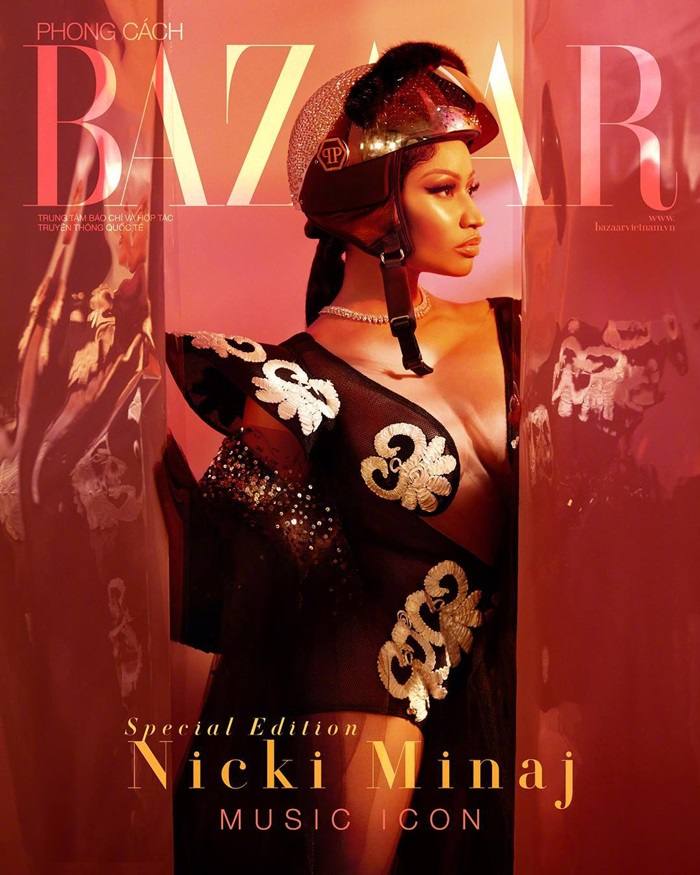 Nicki Minaj @ Harper's Bazaar Vietnam October 2018