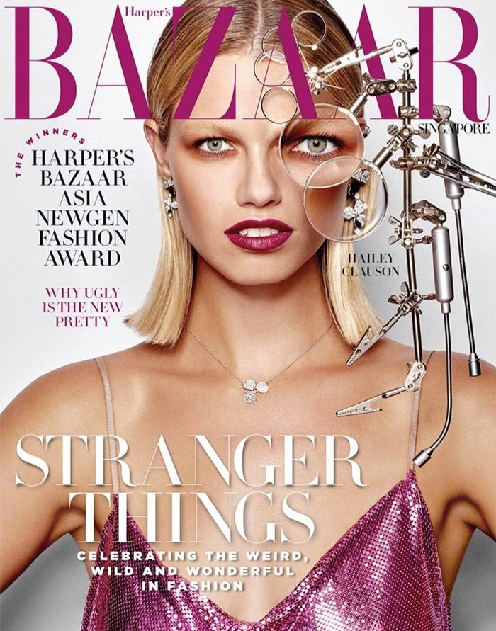Hailey Clauson @ Harper&rsquo;s Bazaar Singapore October 2018