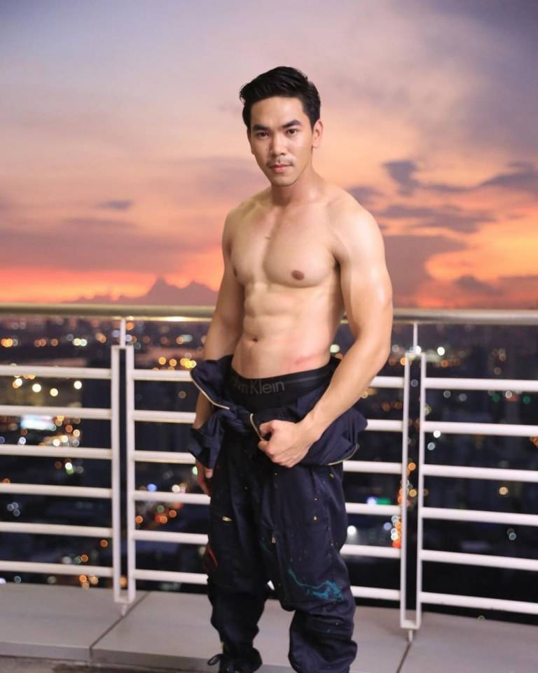 "กอล์ฟ" หนุ่มหล่อหน้าไทยๆ กล้ามเเน่น จากรายการ The Face Men Thailand 2