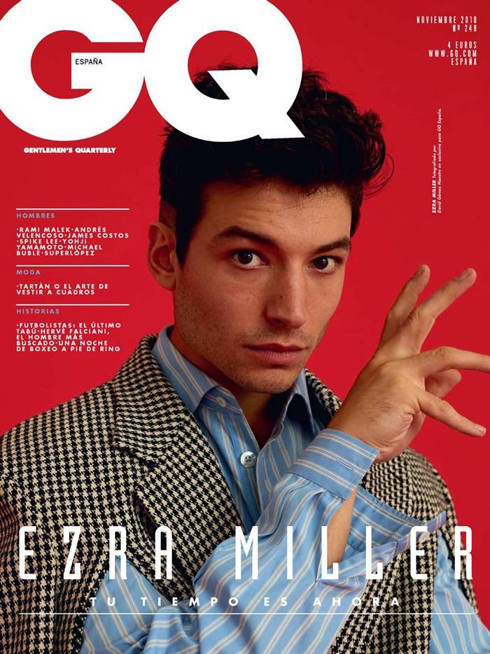 Ezra Miller @ GQ Espa&ntilde;a November 2018