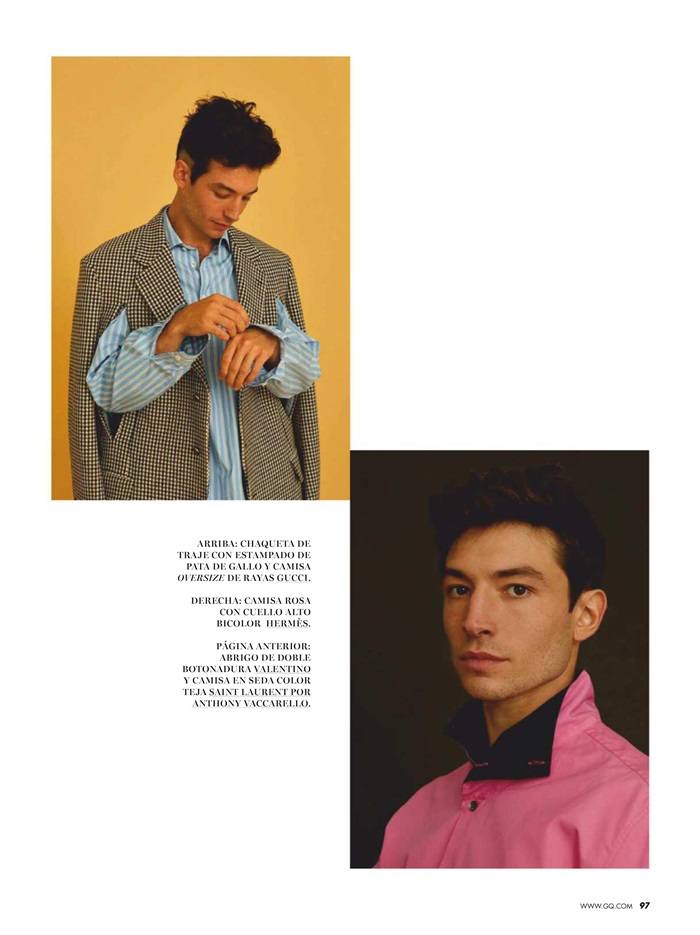 Ezra Miller @ GQ Espa&ntilde;a November 2018