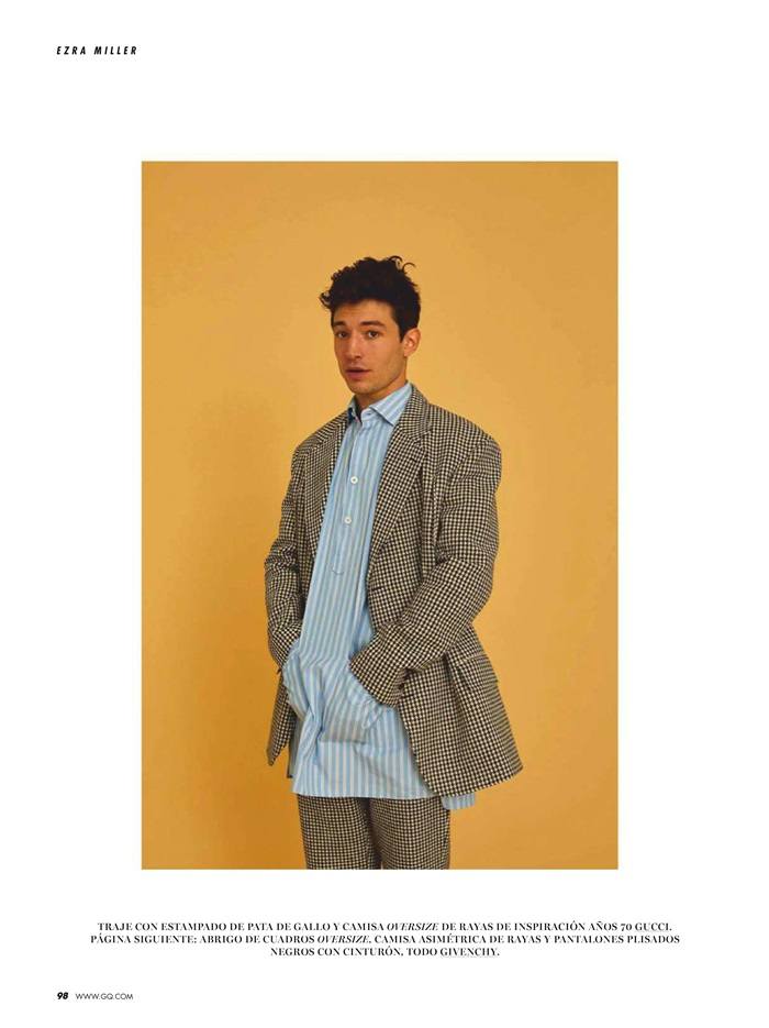 Ezra Miller @ GQ Espa&ntilde;a November 2018