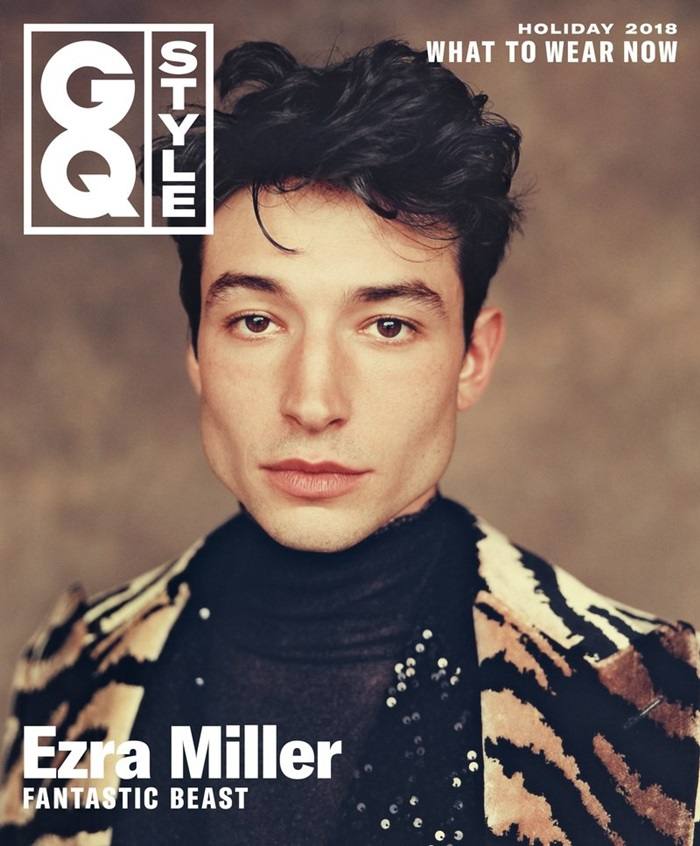 Ezra Miller @ GQ Style Holiday 2018