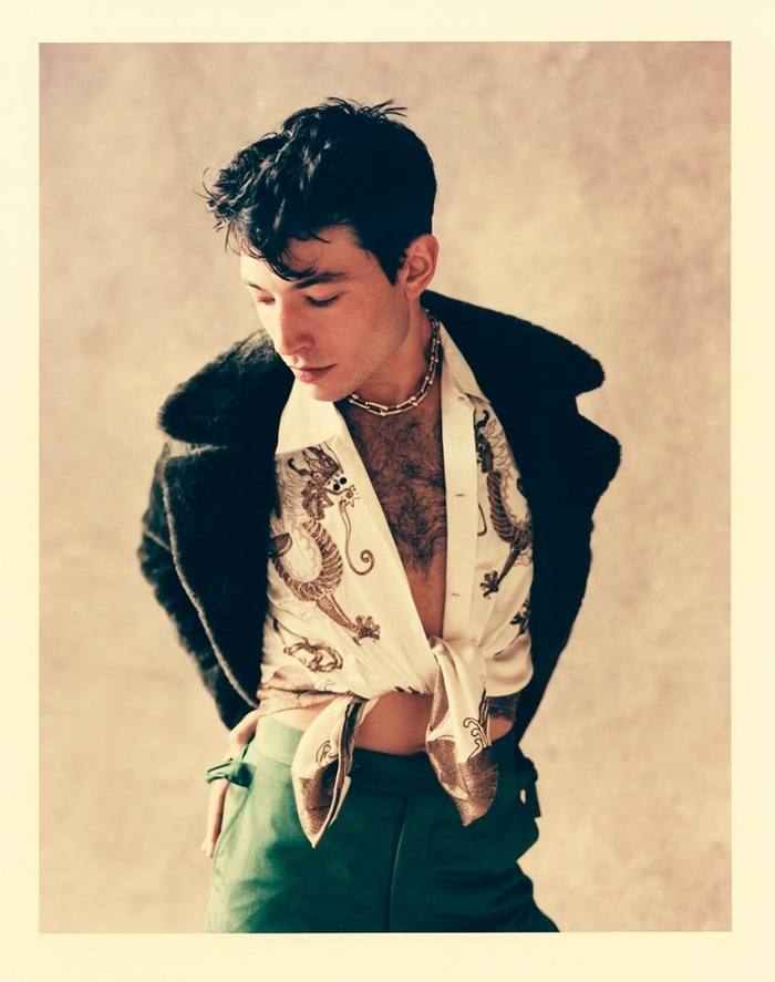 Ezra Miller @ GQ Style Holiday 2018