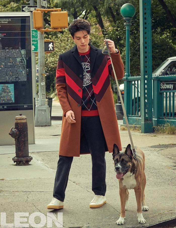 Lee Dong Wook @ LEON Korea November 2018