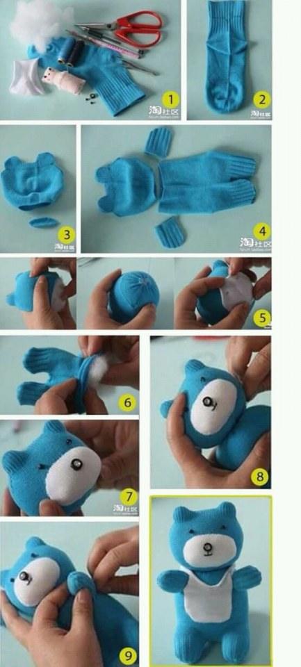 How to make a cute doll