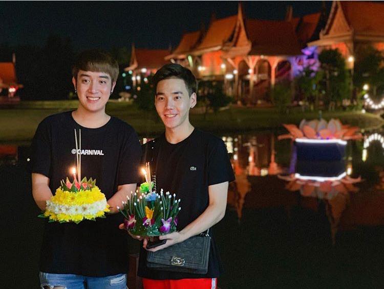 หนุ่มหล่อ ลอยกระทง2019