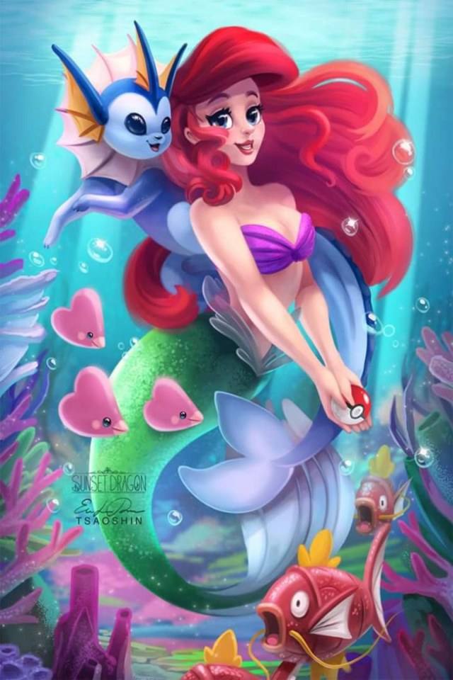 Disney Princess & Her Pokemon