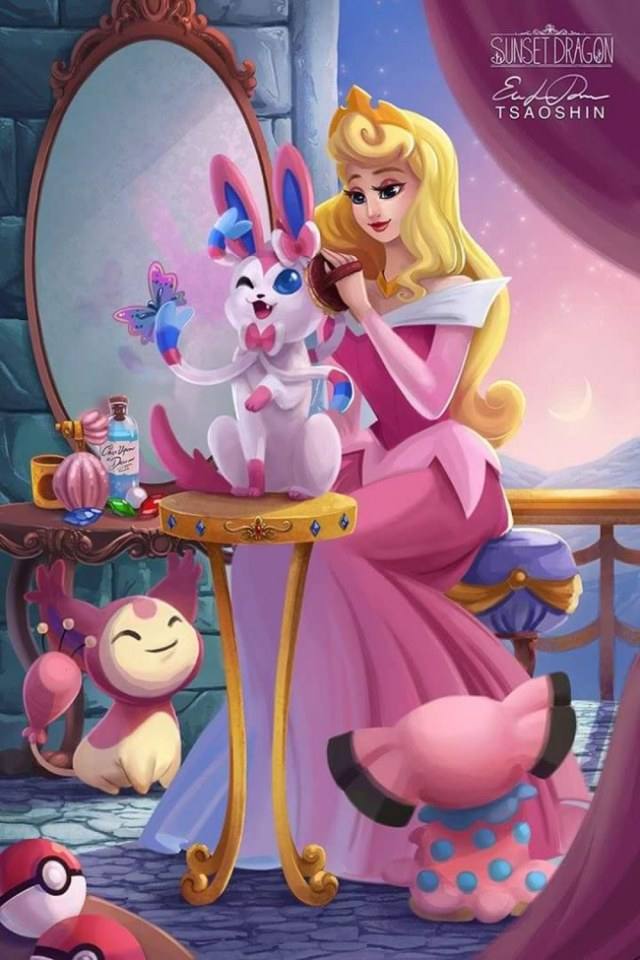 Disney Princess & Her Pokemon