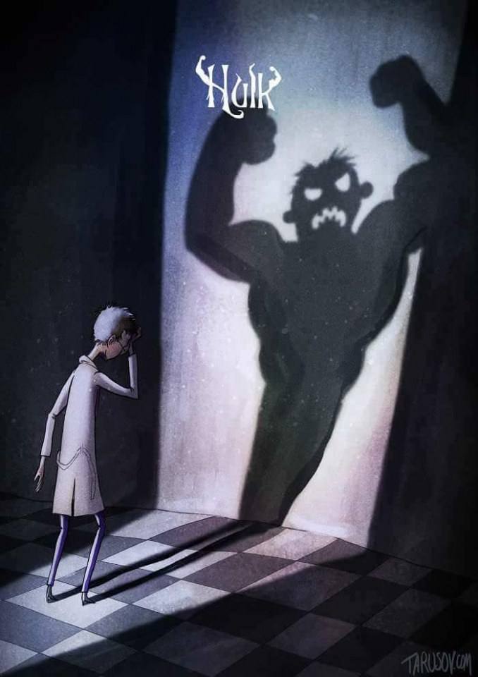 Super Hero By Tim Burton