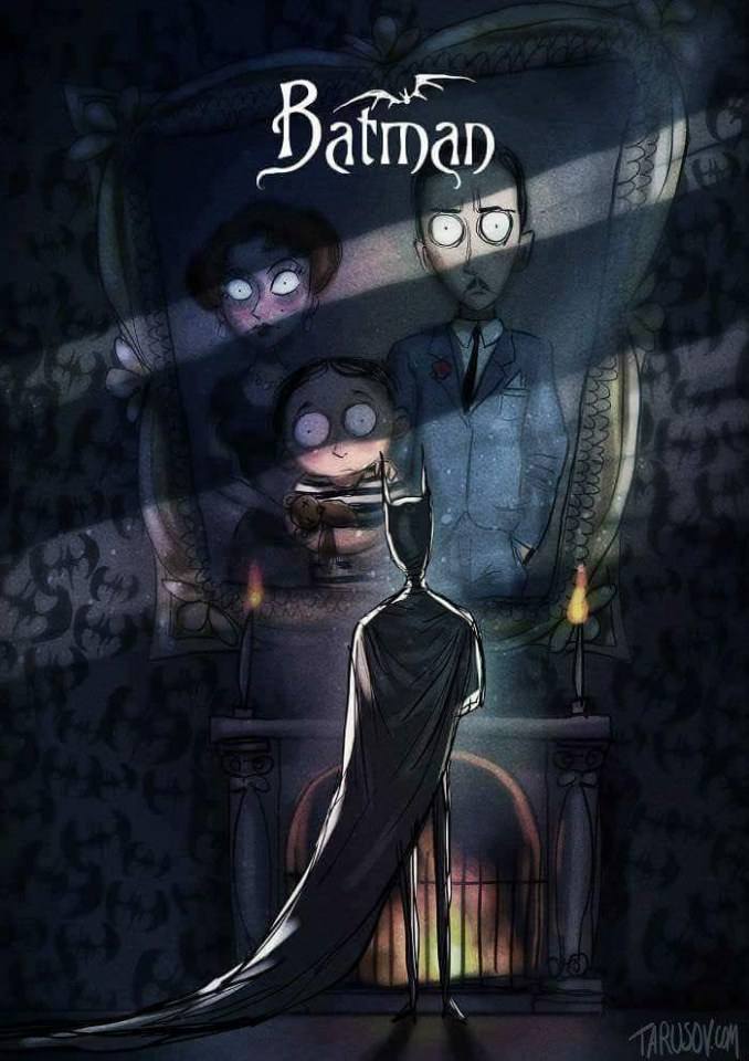 Super Hero By Tim Burton