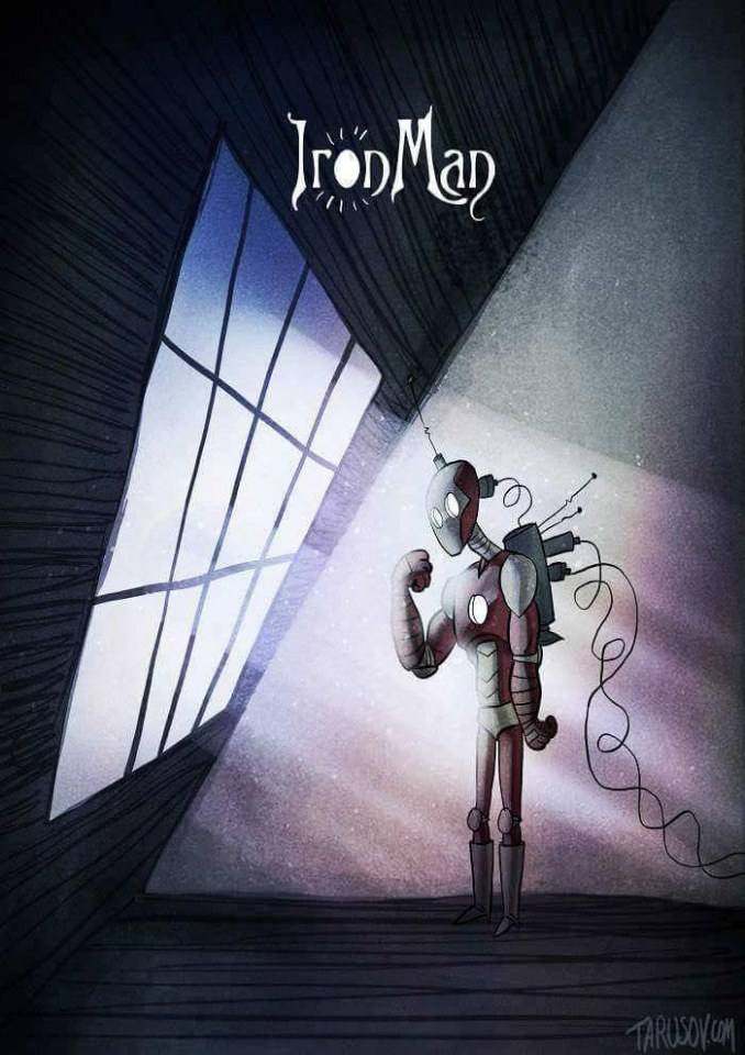 Super Hero By Tim Burton