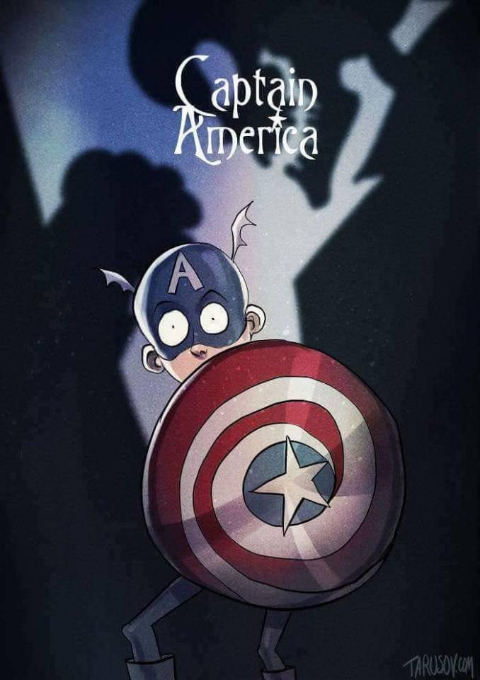 Super Hero By Tim Burton