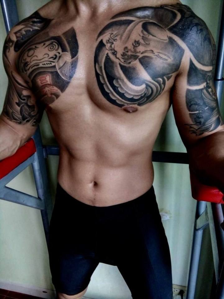 รอยสักบ่งบอกความแข็งแรง