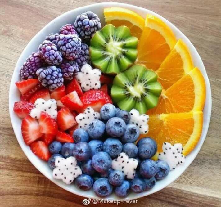 สีสันจานผลไม้ 2