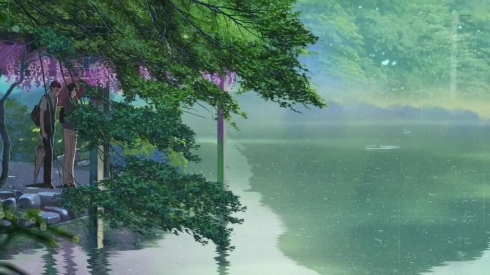 "The garden of words" (ยามสายฝนโปรยปราย)