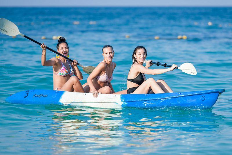 สาวงามมิสยูนิเวิร์ส 2018 เก็บตัวที่พัทยา