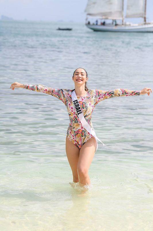 สาวงามมิสยูนิเวิร์ส 2018 เก็บตัวที่พัทยา
