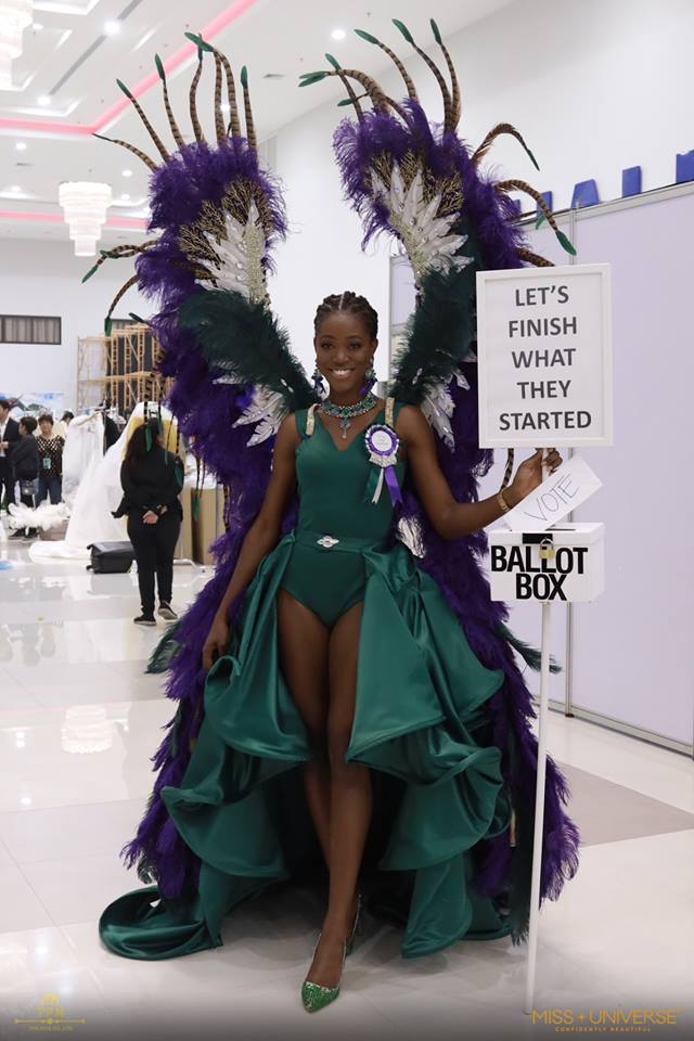 ชุดประจำชาติแห่งเวที MissUniverse2018