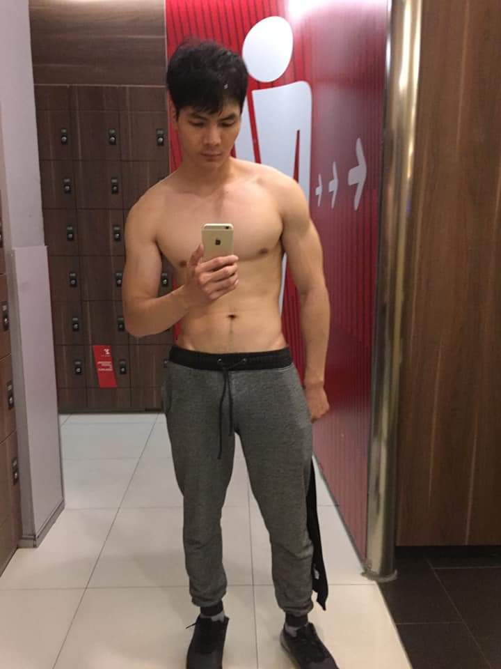 หนุ่มบอม หุ่นดี แซ่บมาก