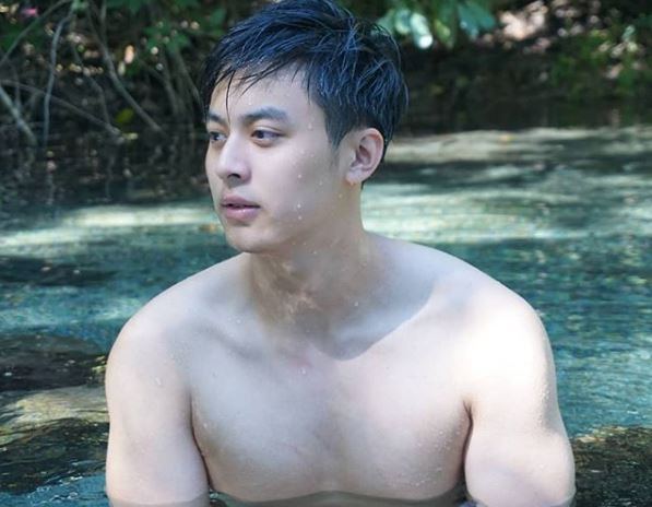 น้องบลิว พระเอกช่อง7 โชว์หุ่น งานดีนะเนี่ย