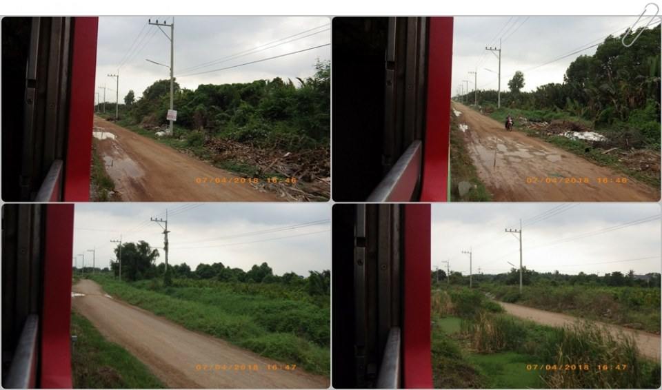 ข้างทางรถไฟสายแม่กลอง(ช่วงบ.แหลม ไป บ.กาหลง)