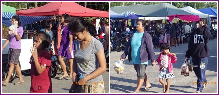 ตลาดนัดนาบอน วันเสาร์