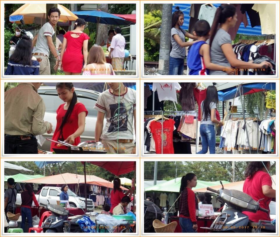 ตลาดนัดนาบอน วันเสาร์