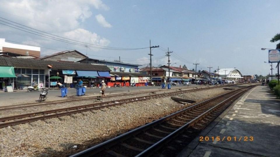 หน้าสถานีรถไฟ
