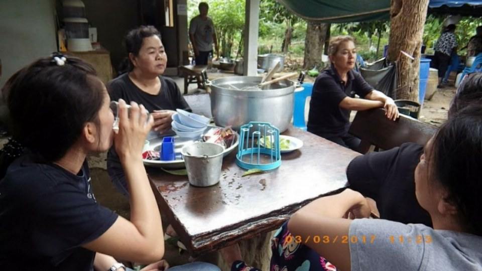 บรรยากาศงานศพในภาคใต้