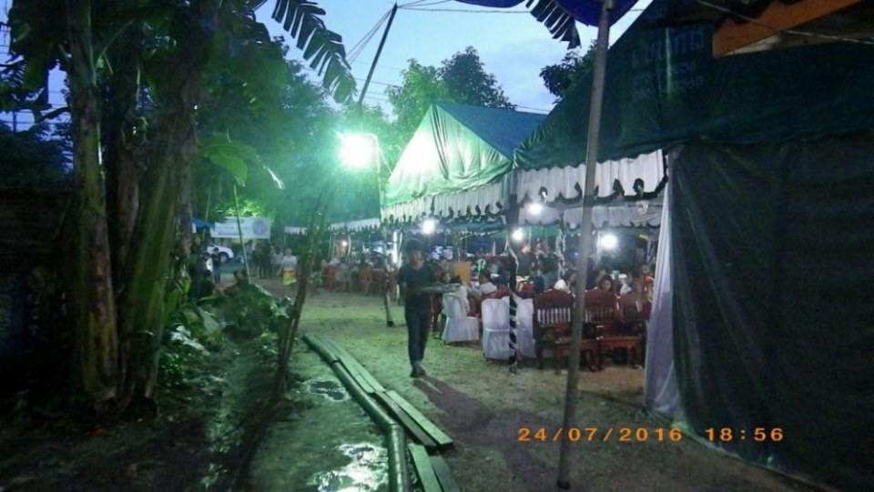 บรรยากาศงานศพในภาคใต้