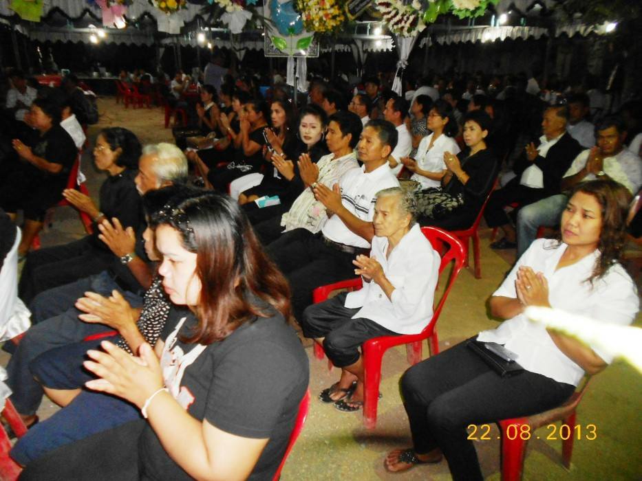 บรรยากาศงานศพในภาคใต้