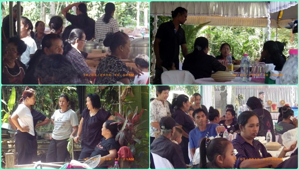 บรรยากาศงานศพในภาคใต้