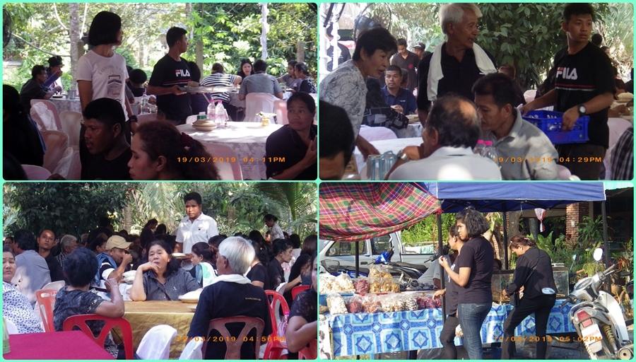 บรรยากาศงานศพในภาคใต้