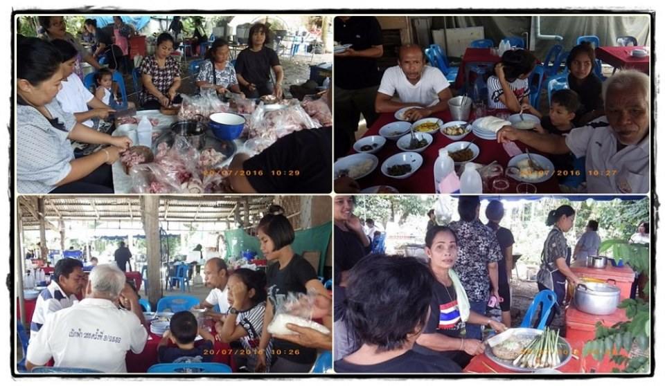 บรรยากาศงานศพในภาคใต้