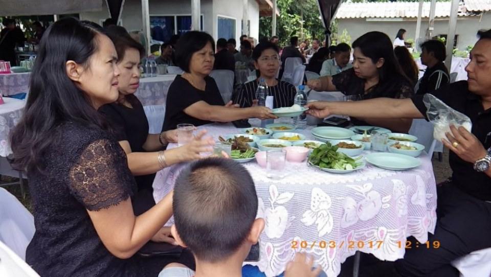 บรรยากาศงานศพในภาคใต้