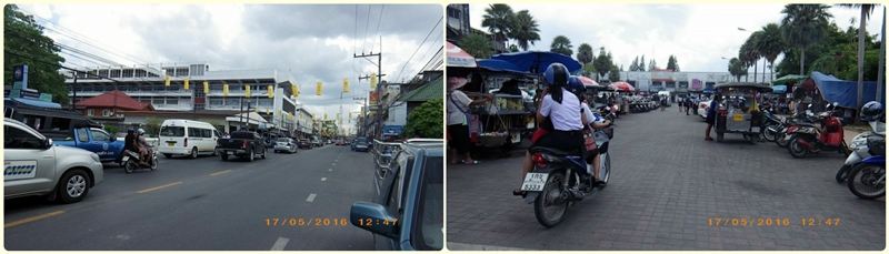 ลานคนเดิน ใกล้วิทยาลัย ท่ารถสองแถว