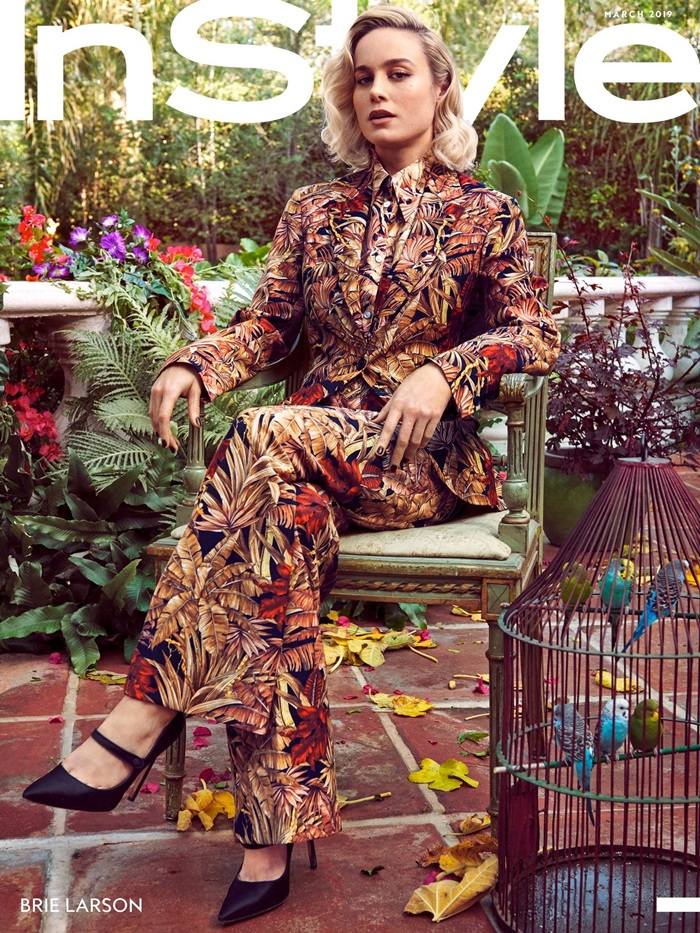 Brie Larson @ InStyle US March 2019
