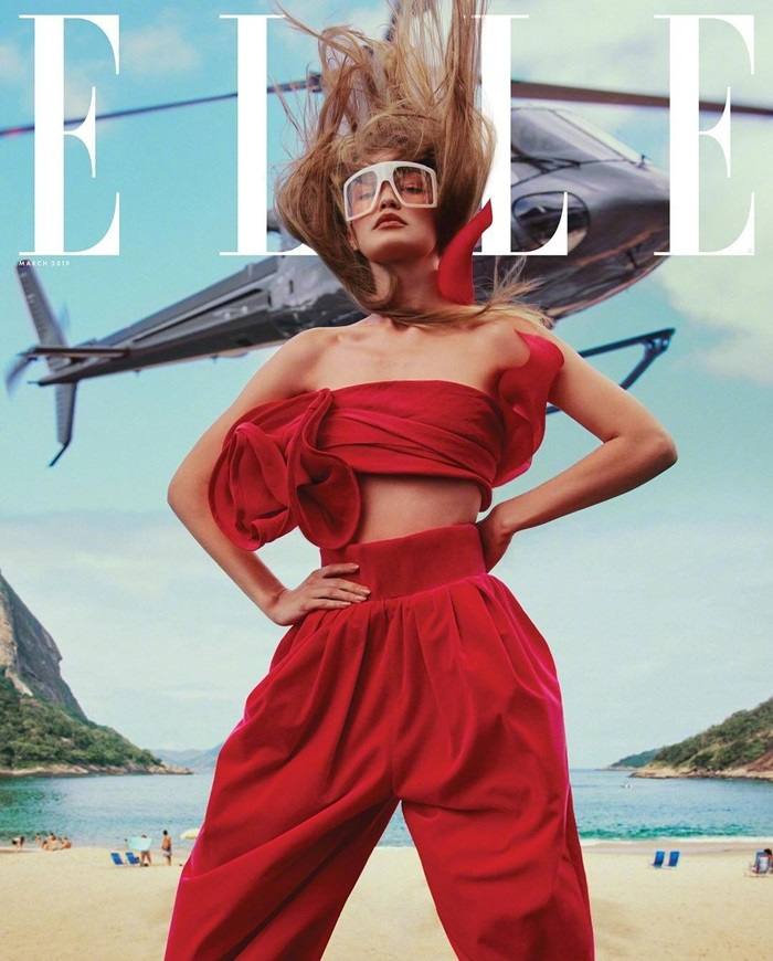 Gigi Hadid @ Elle US March 2019