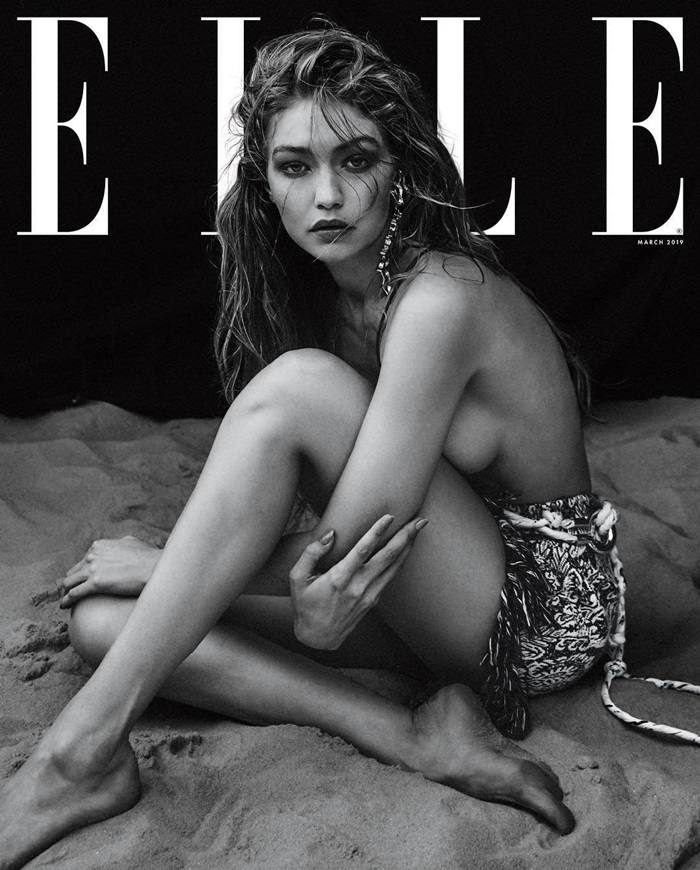 Gigi Hadid @ Elle US March 2019