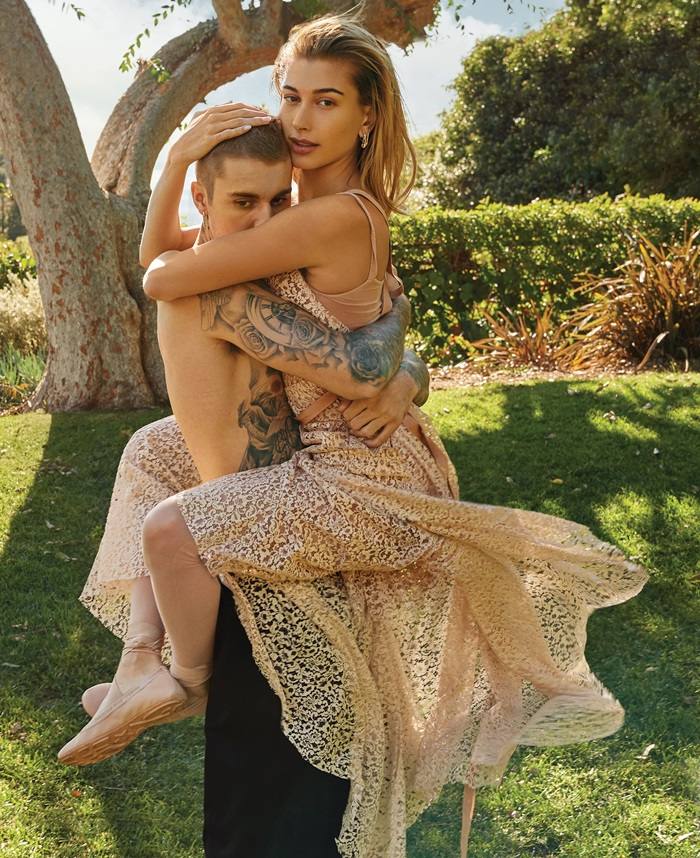 Justin Bieber & Hailey Baldwin @ Vogue US March 2019