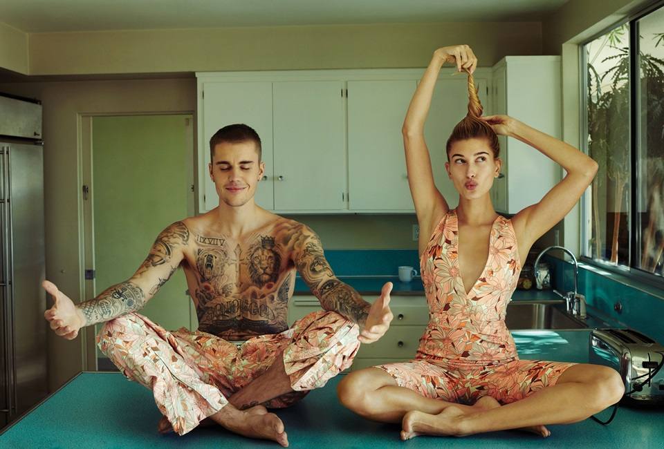 Justin Bieber & Hailey Baldwin @ Vogue US March 2019