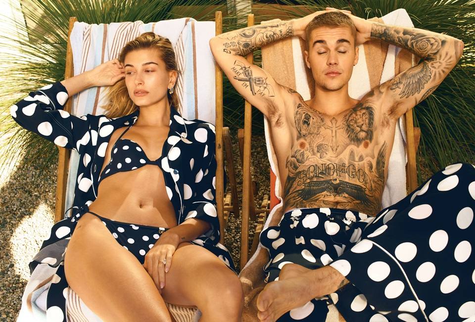 Justin Bieber & Hailey Baldwin @ Vogue US March 2019