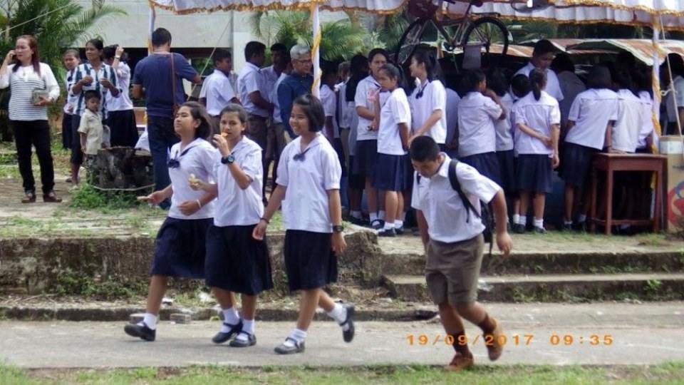 ร.ร.ช้างกลางประชานุกูล (วันทอดผ้าป่าให้โรงเรียน)