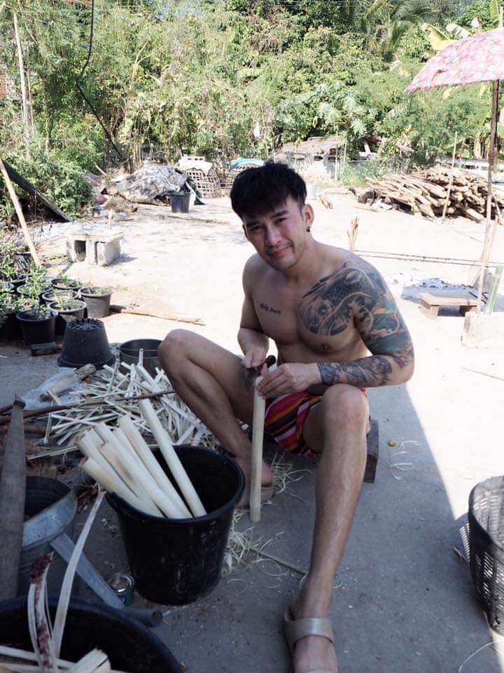 ดีต่อใจ#468เสียว..ผ้าขาวม้า