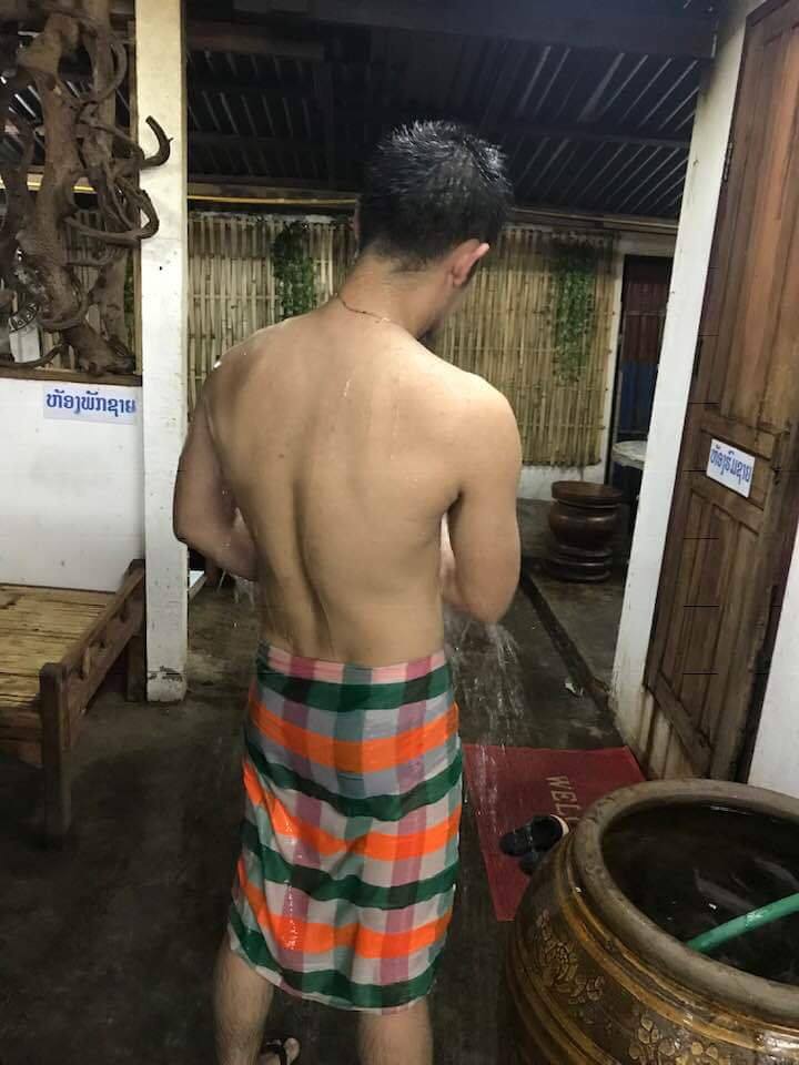 ดีต่อใจ#468เสียว..ผ้าขาวม้า