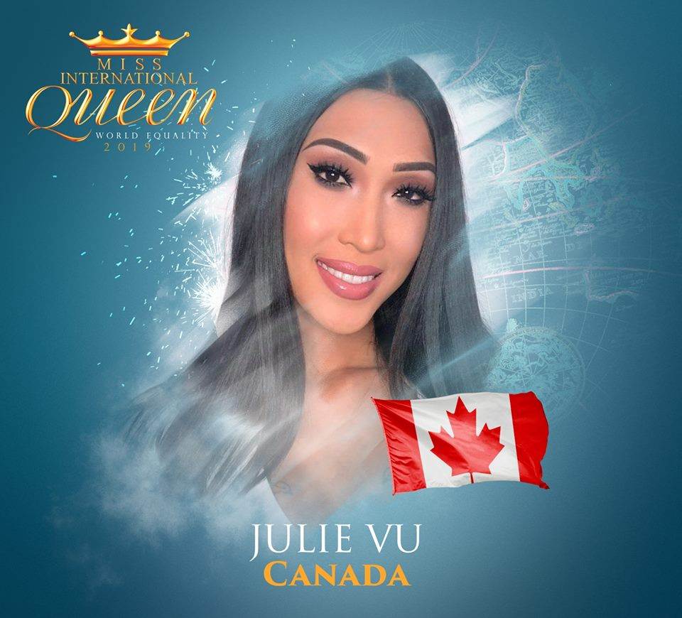 ผู้เข้าประกวด Miss International Queen 2019 เชียร์ใครดีคะ