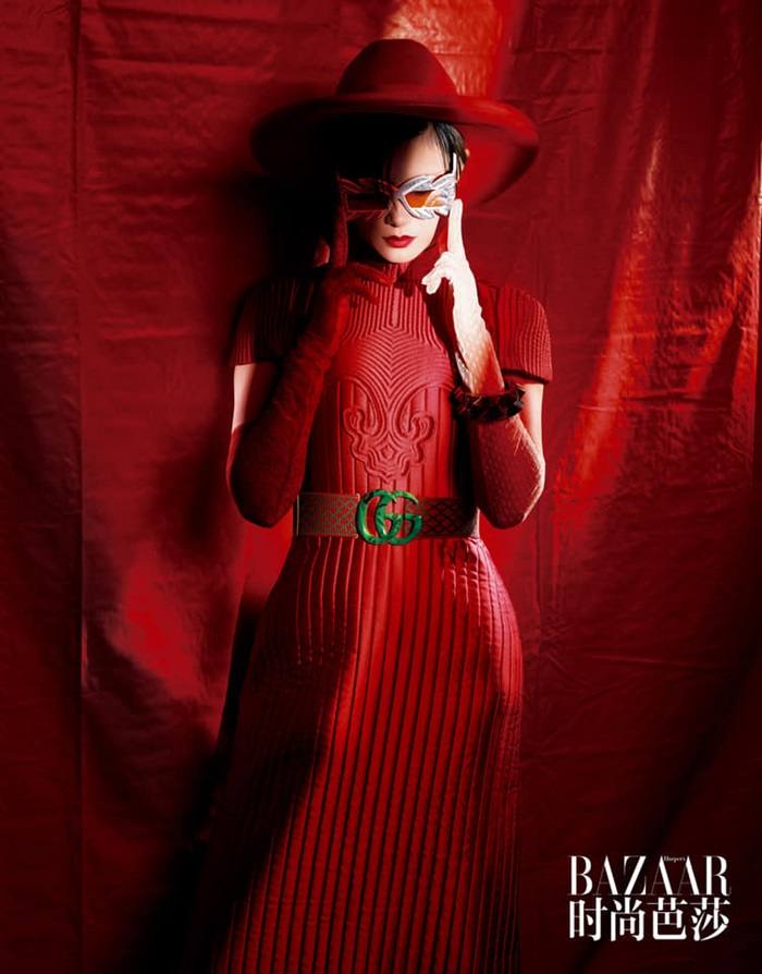 Chris Lee @ Harper's Bazaar China January 2019